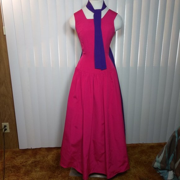 Embellished Gown with removable cape dress - Picture 8 of 16